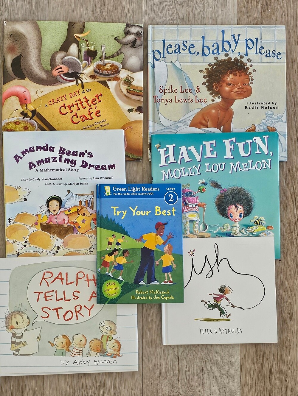 7 Children’s Picture Book Lot Hardcover